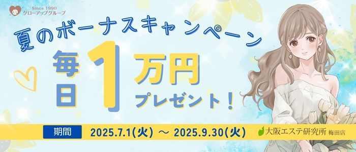 大阪エステ研究所キャンペーン